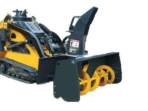 mini skid steer snowblower|mini skid steer snow plow.